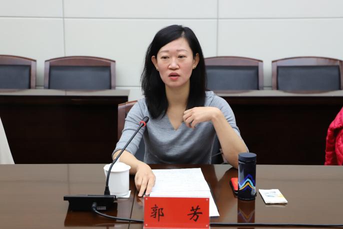 首旅集团战略发展与投资中心总经理郭芳讲话郭芳一行对盟委行署,市委