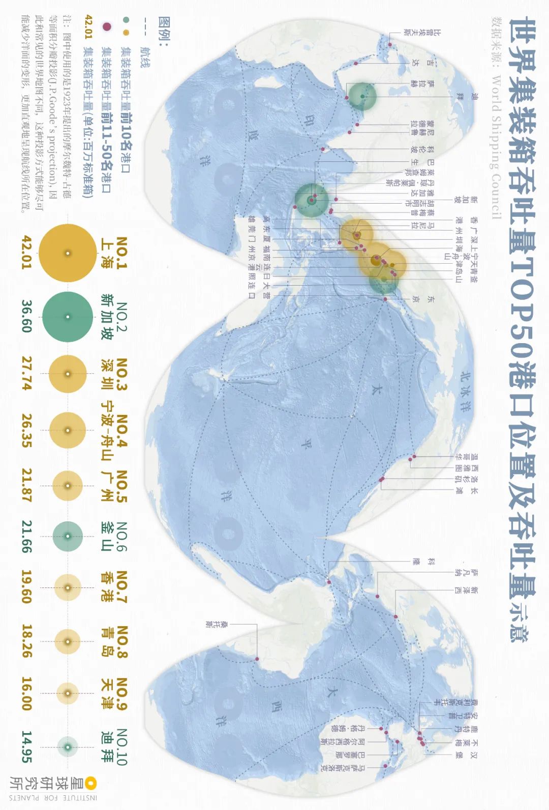 古德投影地图图片