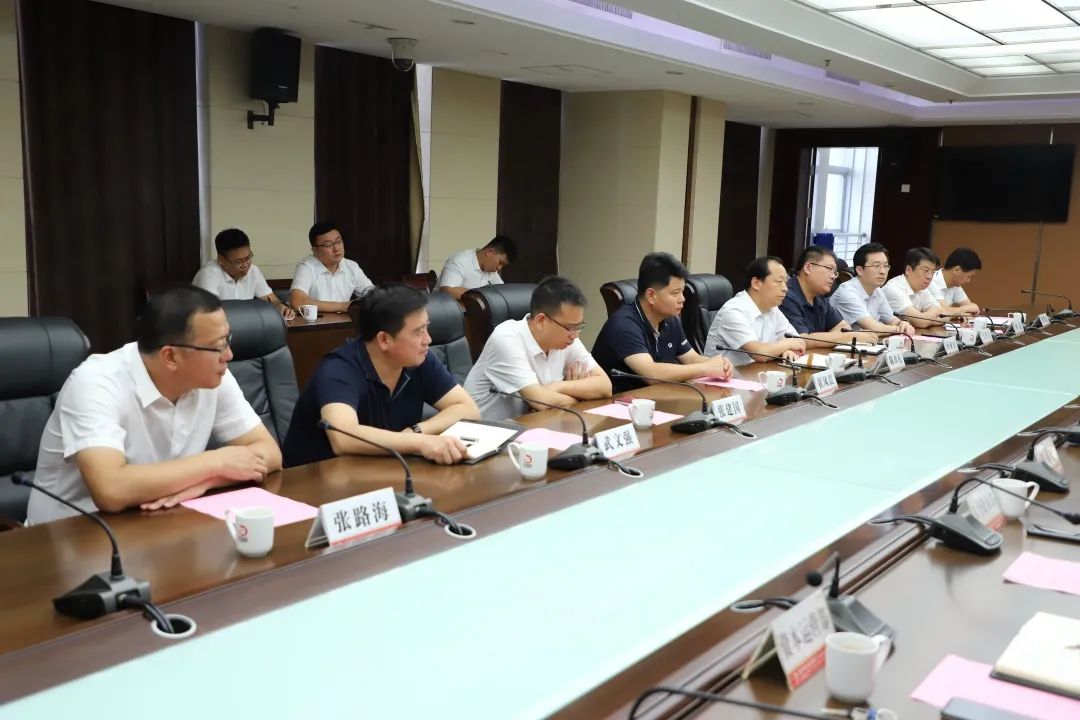 峰峰矿区与冀中能源邯郸矿业集团对接洽谈