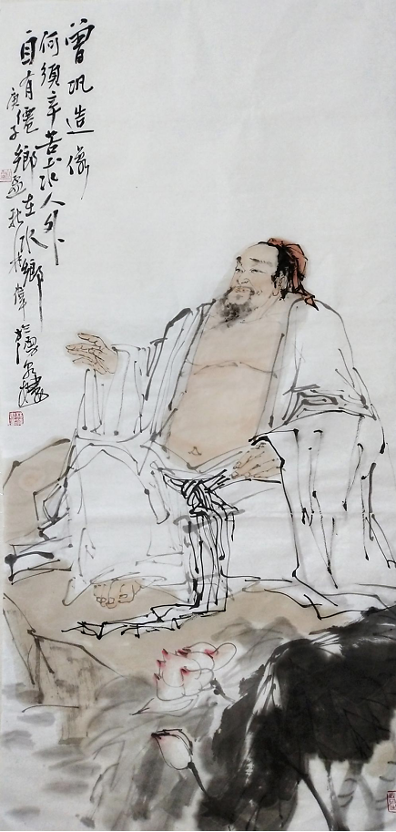 艺术人物著名画家林伟作品赏析