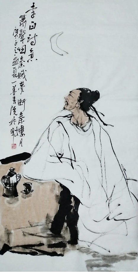 艺术人物著名画家林伟作品赏析