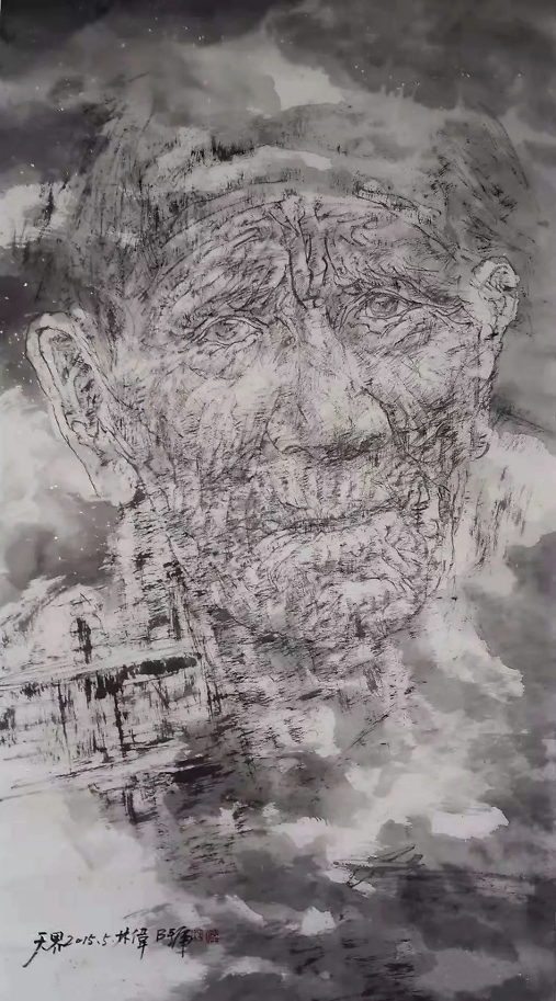 艺术人物著名画家林伟作品赏析