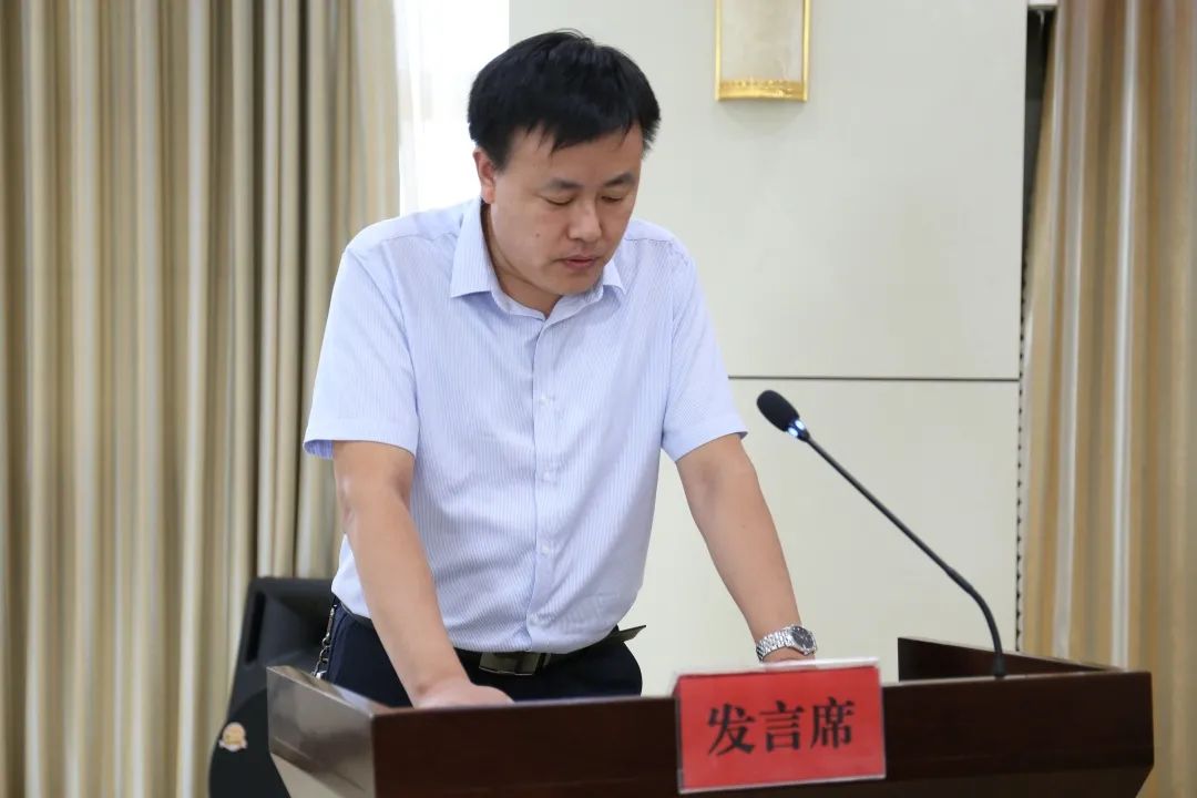 下洼司法所所长徐明征发言(供稿:公共法律服务股 张伯文 王暄)原标题