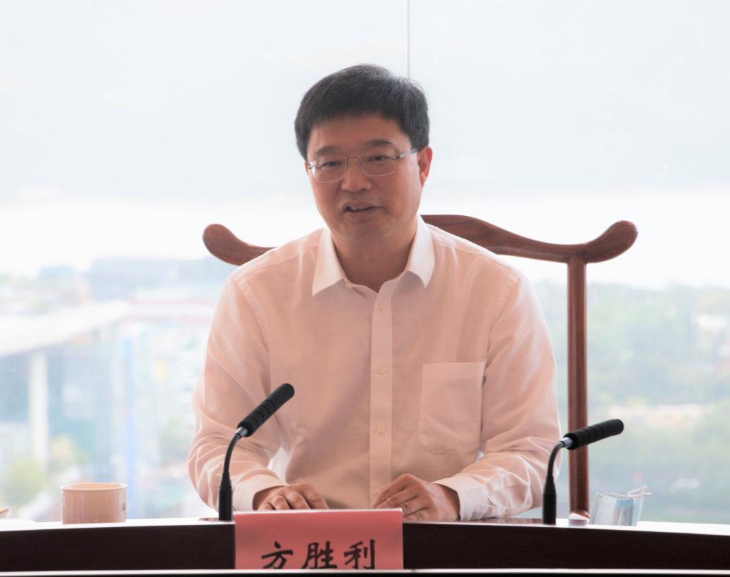 高质量发展抢抓粤港澳大湾区发展机遇中建七局党委书记董事长方胜利赴