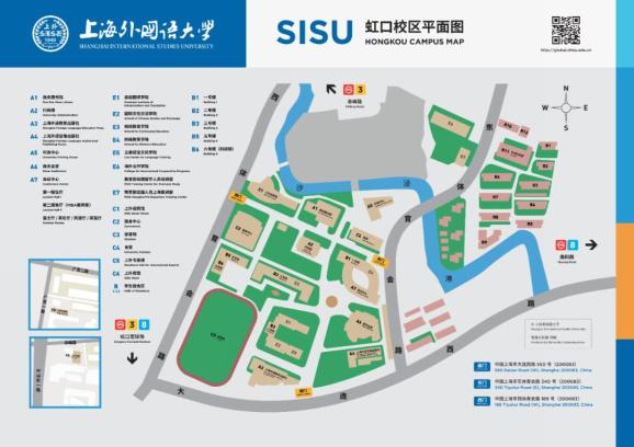 上外松江校区地图sisu地图 (点击图片查看大图):新生同学们请先至自己
