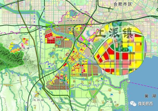 司空山路中学其中潭冲河以南片区规划中学和肥西中学新建体育馆一直