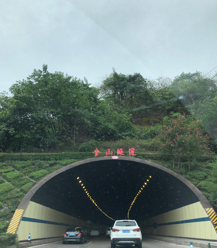 5公里涂装面积约5万平方米这两条隧道是鸳鸯前往礼嘉方向的重要通道