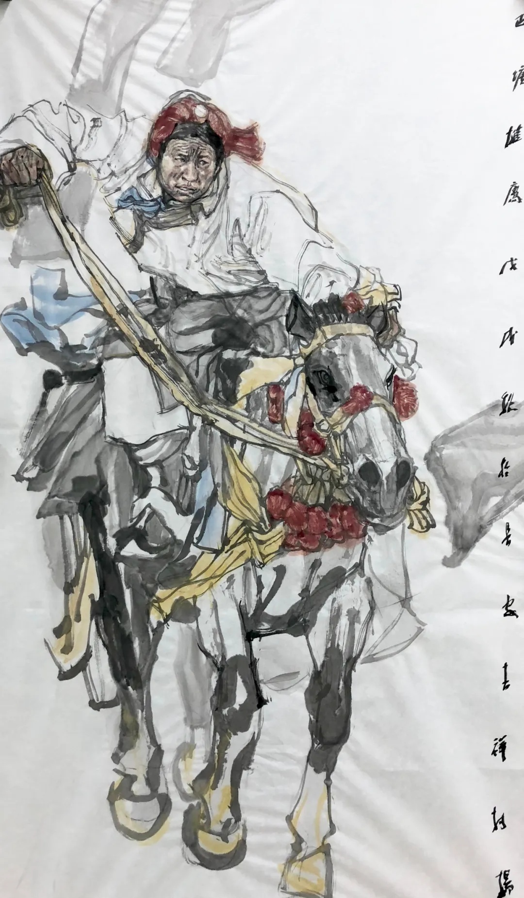 "相约西安· 筑梦全运"来看西安画家丹青喜迎十四运!