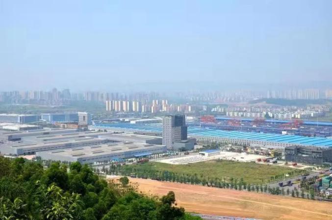 重庆成都铁路物流枢纽港携手出圈