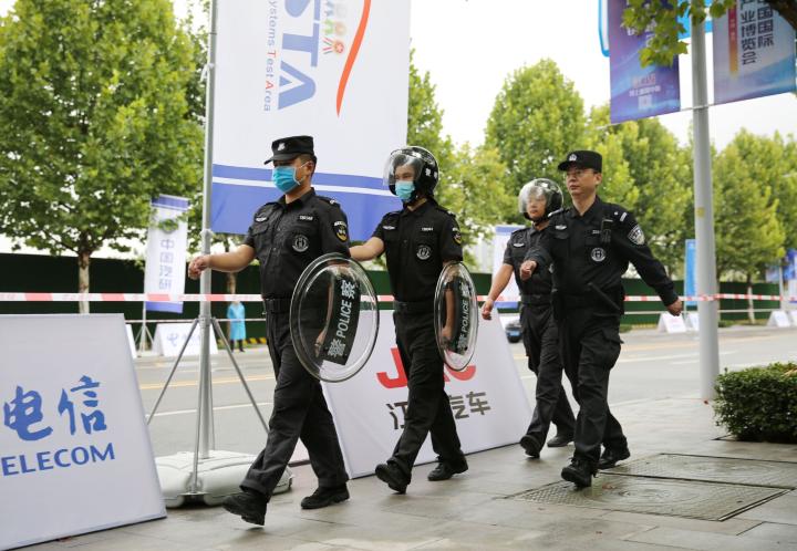 智匯八方1700餘警力智慧安保重慶警方助智博會平安在線