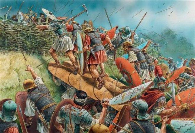 阿米尼乌斯深知罗马的军事体系至于辅助军团,这些人在退役或者解散