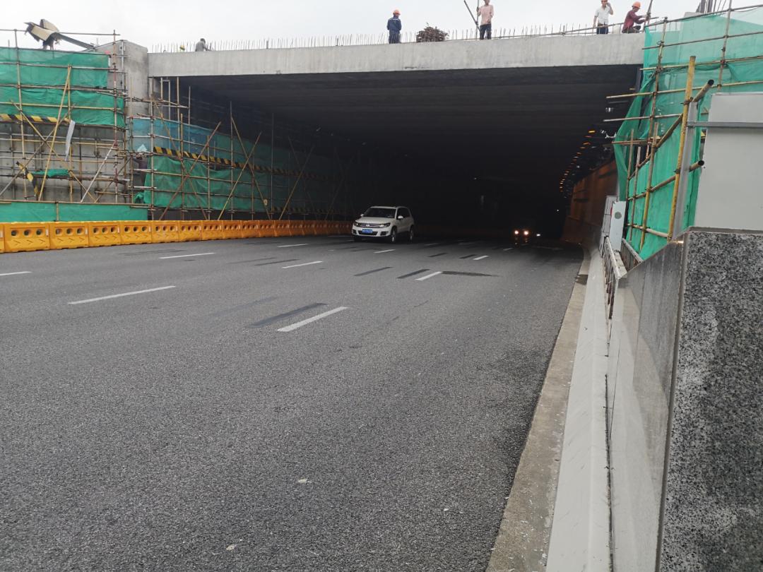 隧道出口加"屋盖"!打浦路隧道复线改建工程预计下月完工