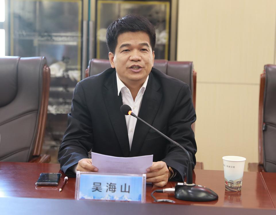 州政府对福田汽车集团党委副书记吴海山一行的到来和捐赠表示衷心感谢