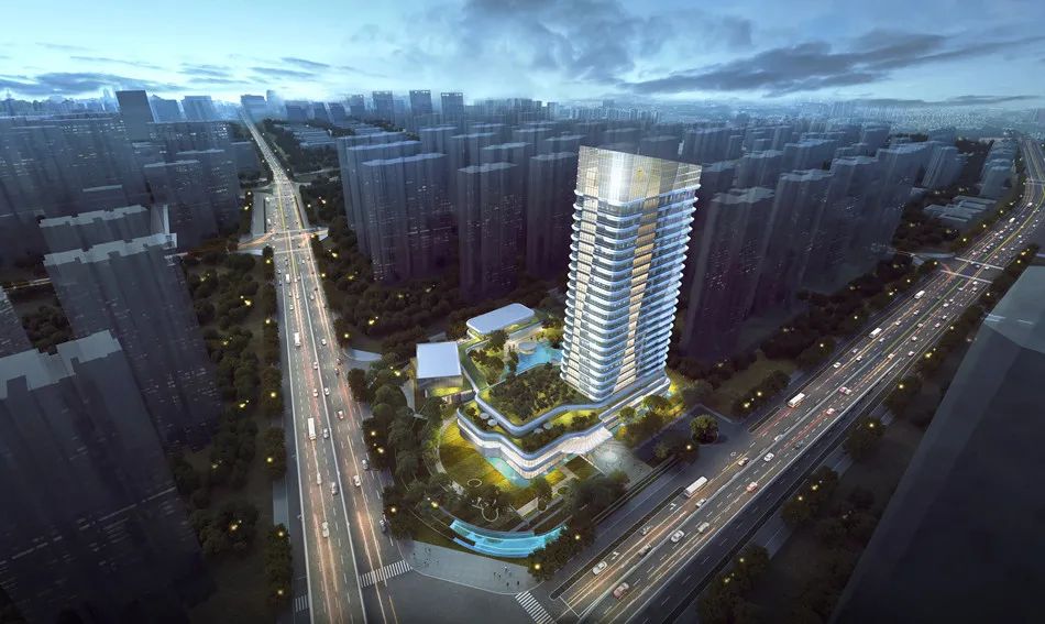 世茂集团天水五星级酒店开工建设