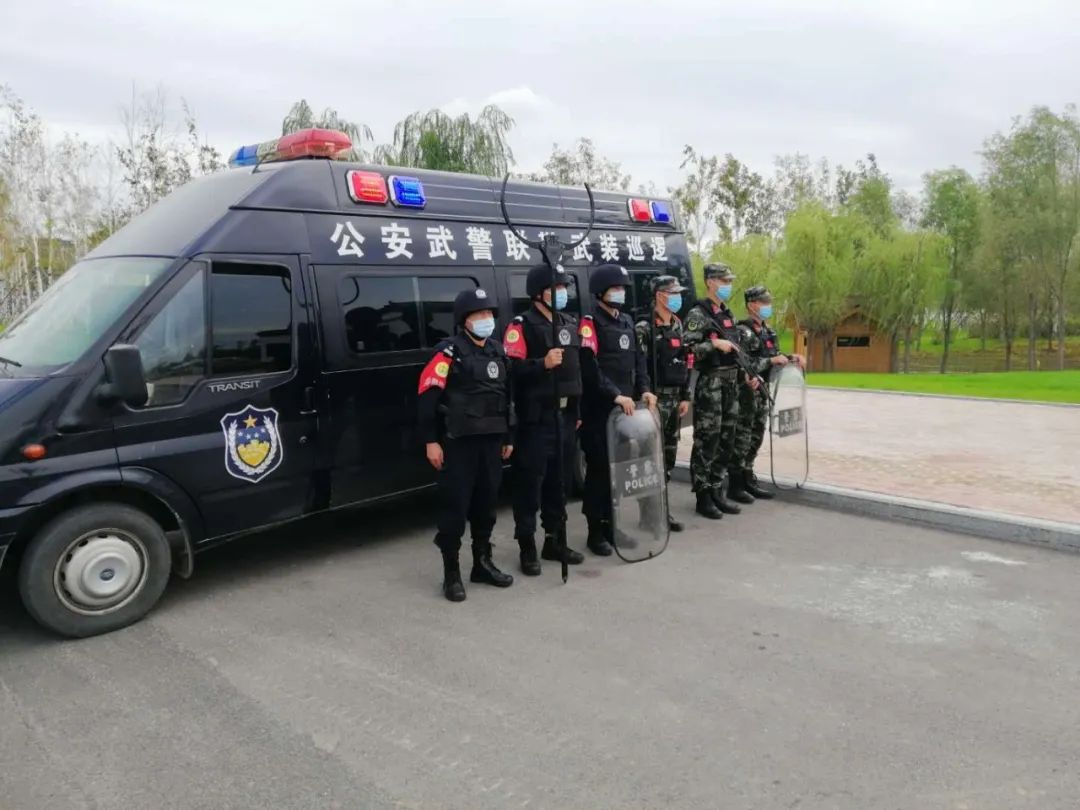 练为战砺精兵重防范护安宁梅河口市公安局持续开展公安武警联勤武装