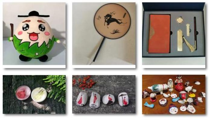 还有吉州窑各类文创产品这里除了有吉州窑传统陶瓷百余款文创产品集