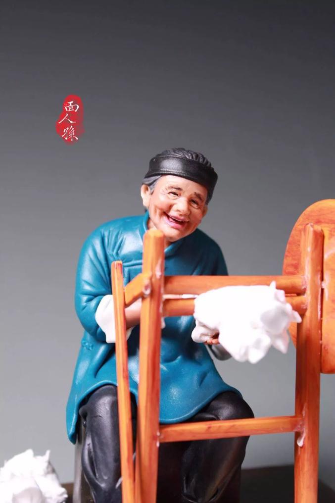 慈溪这群人捏的面人上了运博会走在了行业前列