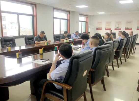 太谷法院安排部署涉黑恶案件黑财清底工作