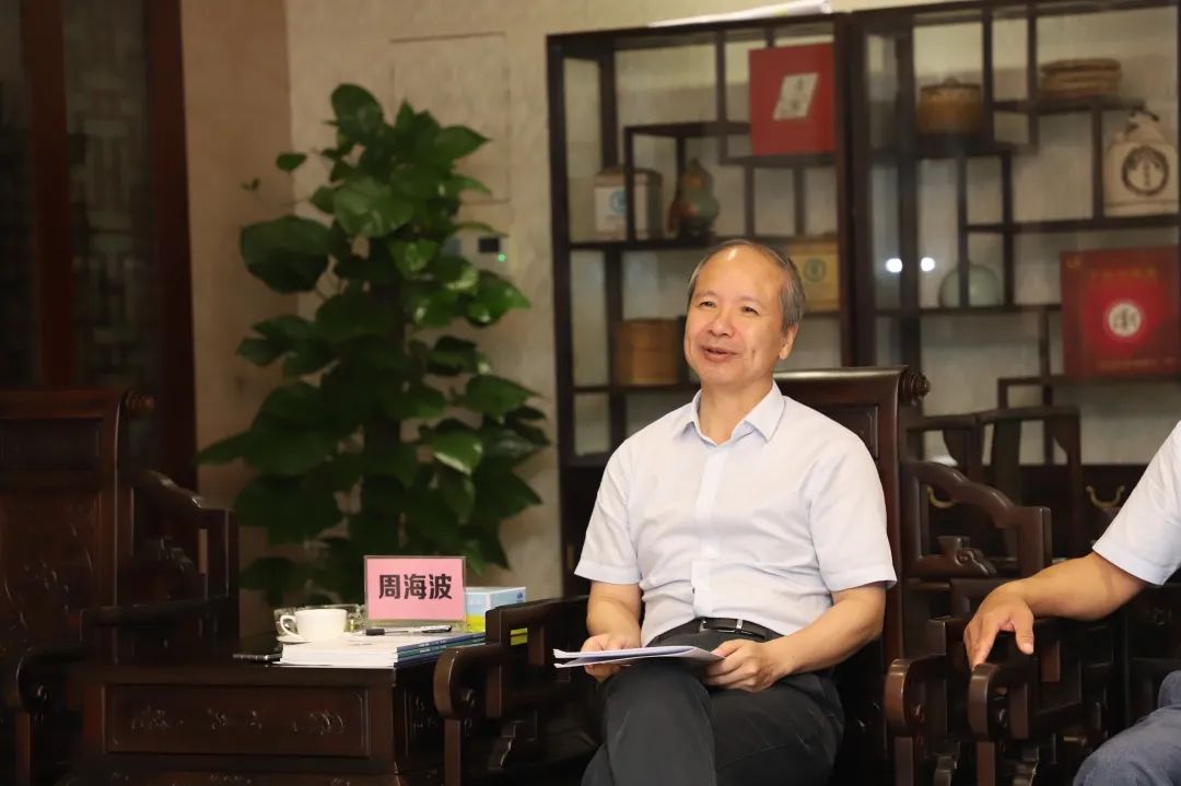 朱可胜院长走访全国人大代表周海波蔡仲光何桂芳