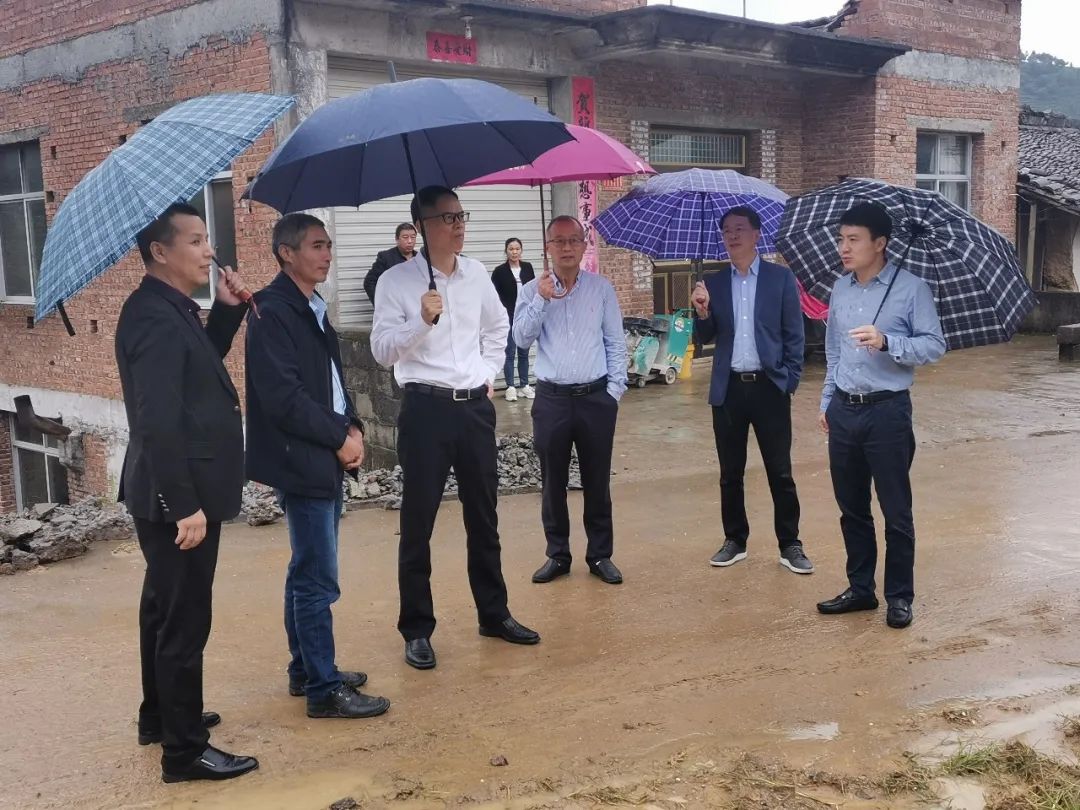 湖州市委常委统战部部长李上葵一行赴遂昌县结对村落实民族乡村振兴