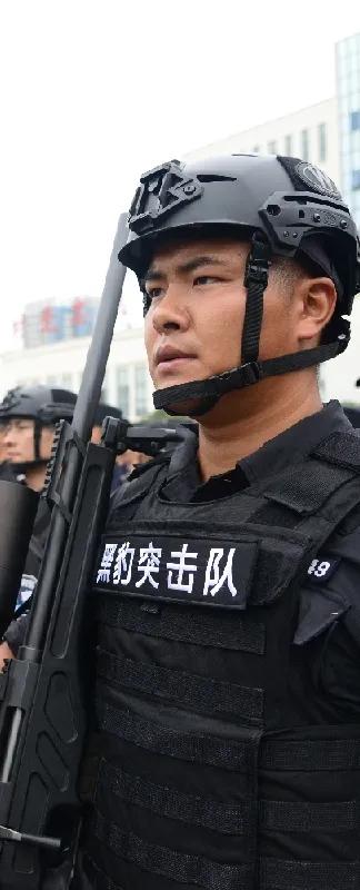 合肥特警圆满完成安徽省公安处突机动队机动一支队跨区调警增援拉动