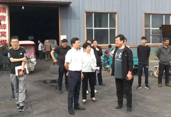 2020年9月25日,巨鹿县政府副县长李尚鹏带领县劣质散煤管控联席会议