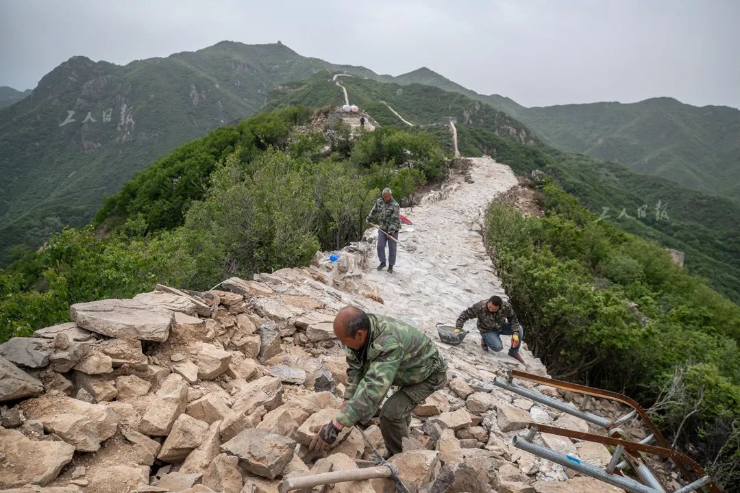 修缮古长城:山野里的抢救