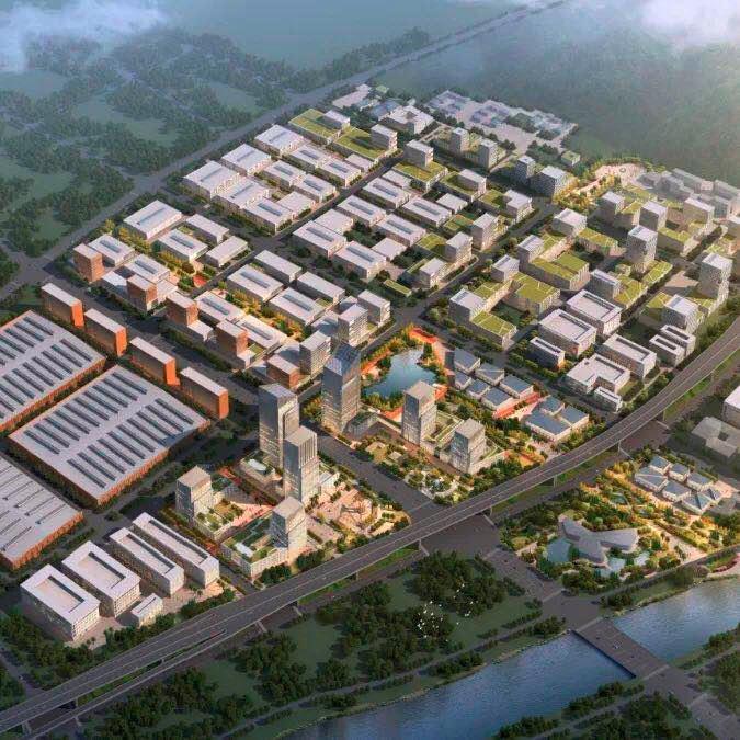 三江创智小镇效果图文字:王慧青原标题:《引进人才,"双轮驱动",打造