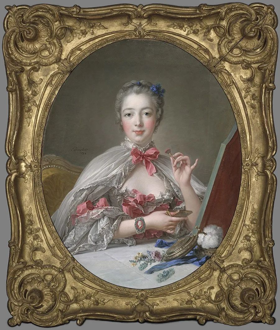路易十五 蓬巴杜夫人图片