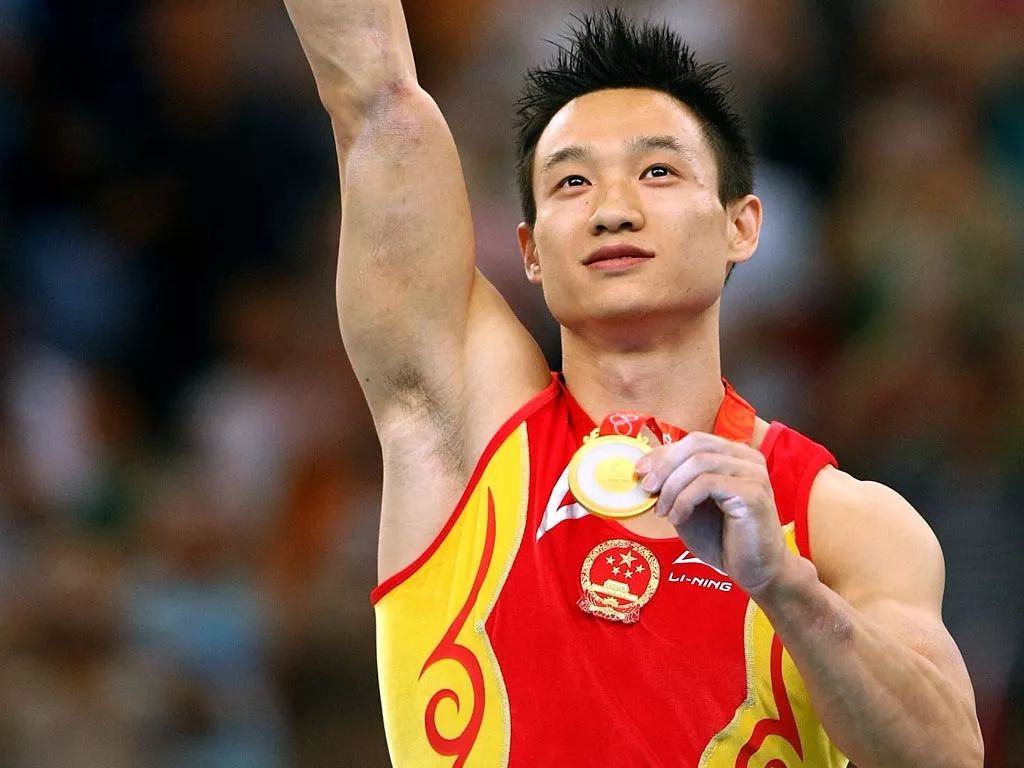 奥运冠军:黄旭★2008年北京奥运会体操比赛男子团体冠军.