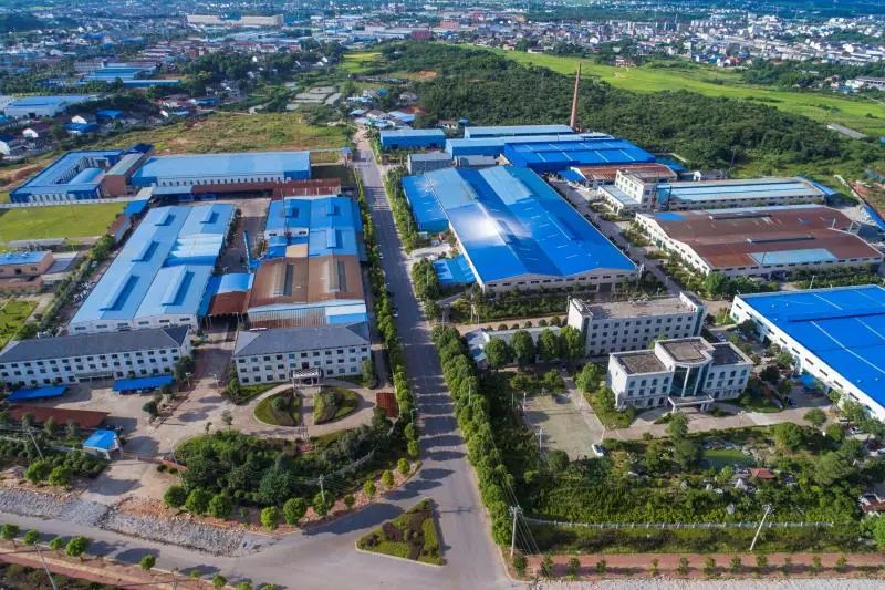 汨罗循环经济产业园航拍图.