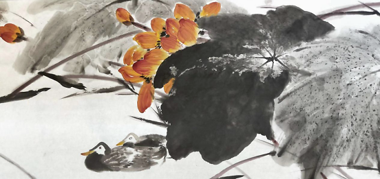 艺术人物著名画家徐铭作品赏析