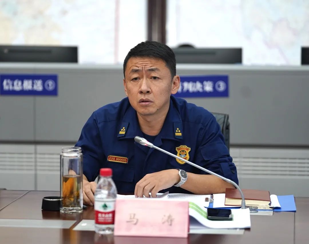 马涛副总队长对省级有关部门以及新闻媒体对消防宣传工作的支持和关心