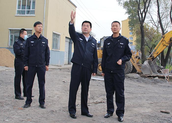 节日我在岗徐连斌同志双节期间深入基层检查指导工作