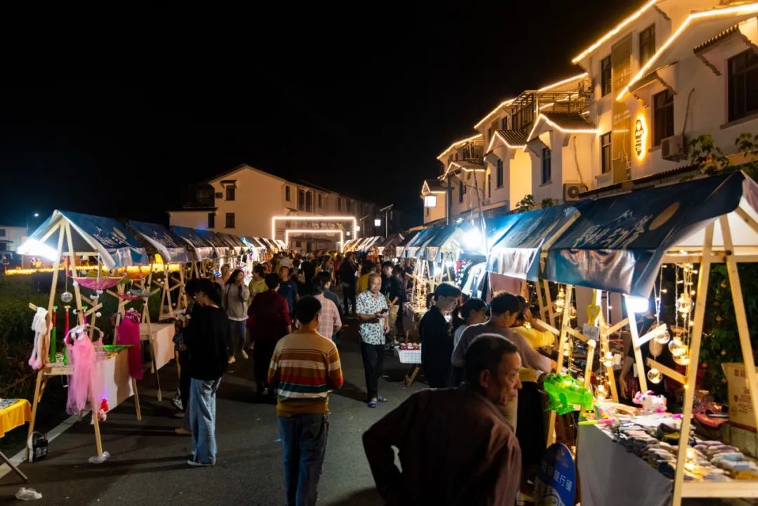 美丽乡村61三门悦夜文旅集市在亭旁开市啦快来围观