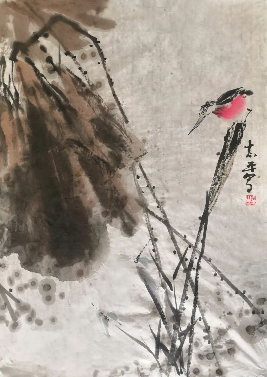 荷费凡 秋声何颖 冰清玉洁黄明育 清荷刘文秀 晓荷刘志宏 雙棲马振祥