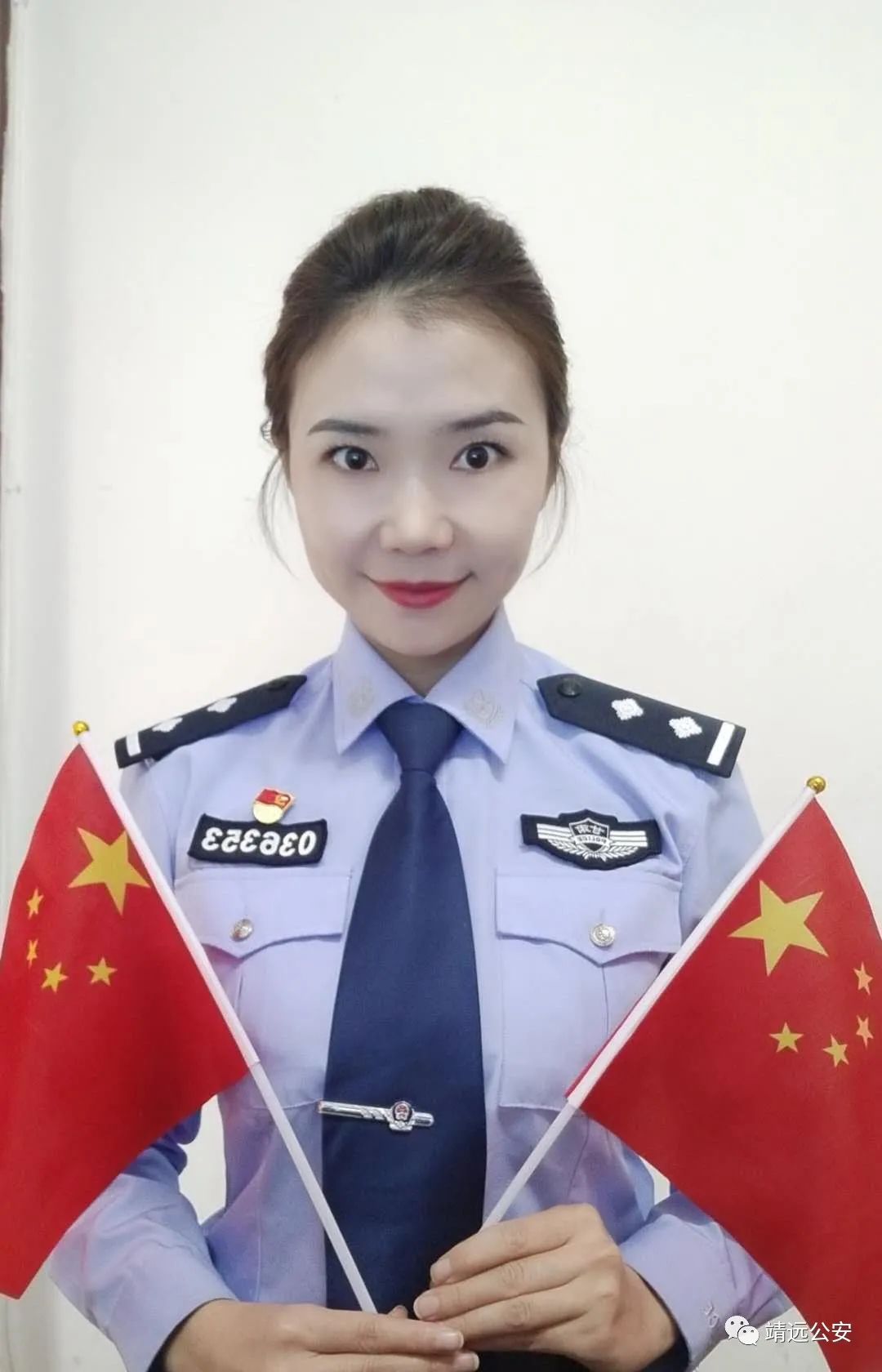 国庆我在岗公安民警照样忙