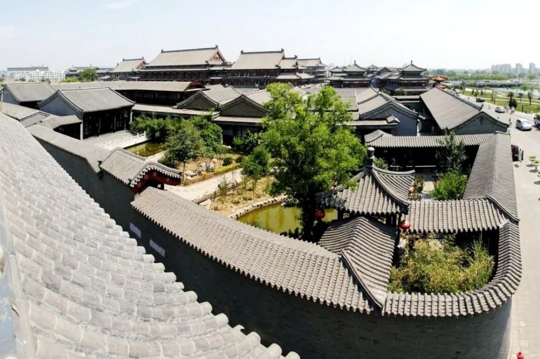 俯瞰石家大院全景