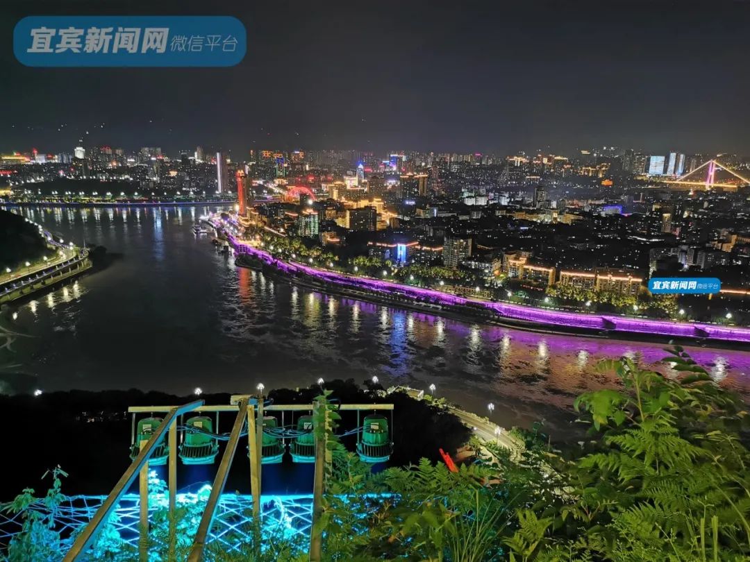 能看到宜宾的全城景观催科山可以说是宜宾最佳观景平台催科山公交线路