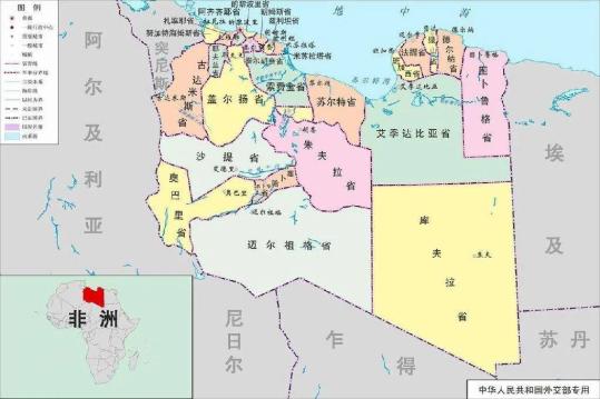 当时为了压制地方势力,卡扎菲将利比亚原有的13个省合并成了7个,结果