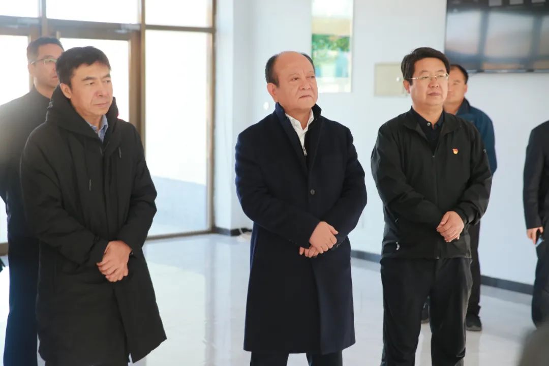 回建来我县调研空心村治理工作,市人大常委会副主任,县委书记郝富国