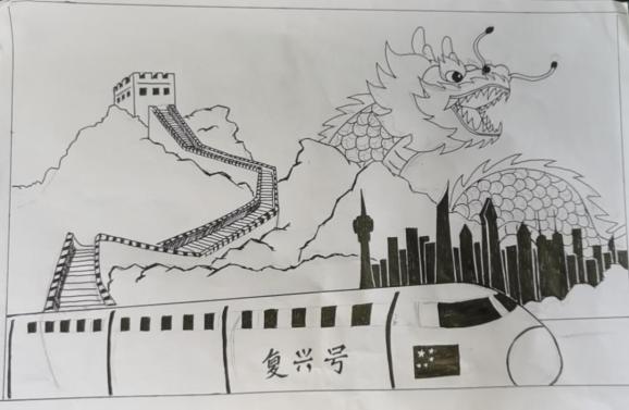 高墙内的他们,有些"画"想对祖国"说"