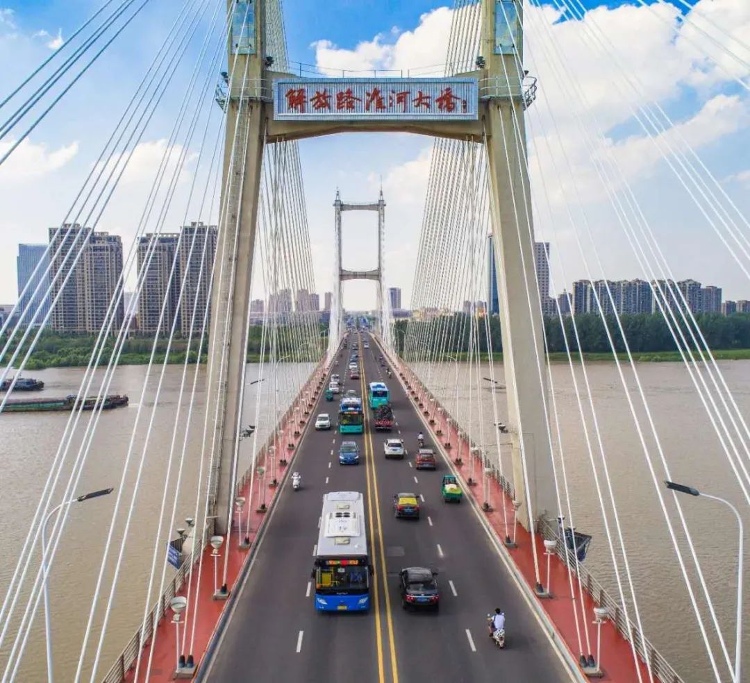蚌五高速淮河特大桥图片