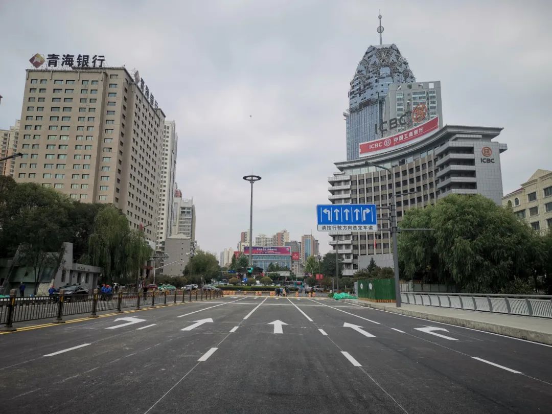 西宁五四桥和新门源路全面建成通车啦