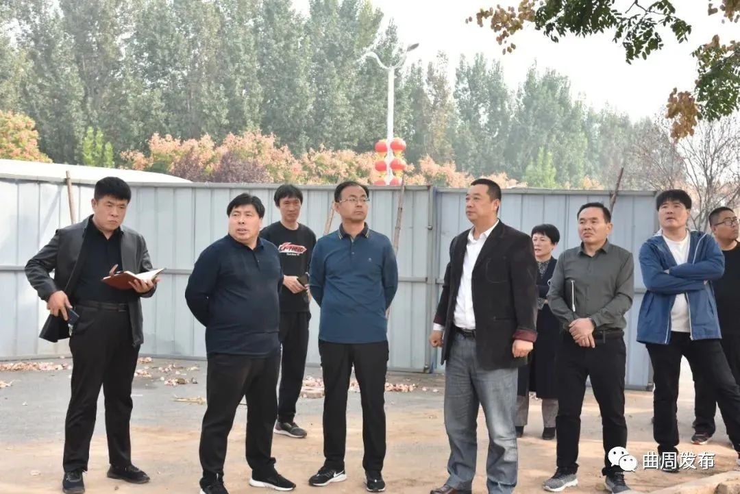 县领导李庆福,政府办,综合行政执法局,城管局,曲周镇等部门负责同志