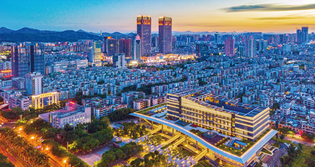 航拍中山纪念图书馆.图/中山影像08邓健灿