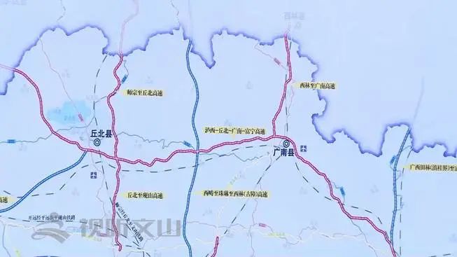 9亿元其中文山州境内247公里概算投资440亿元"泸丘广富"高速公路不仅