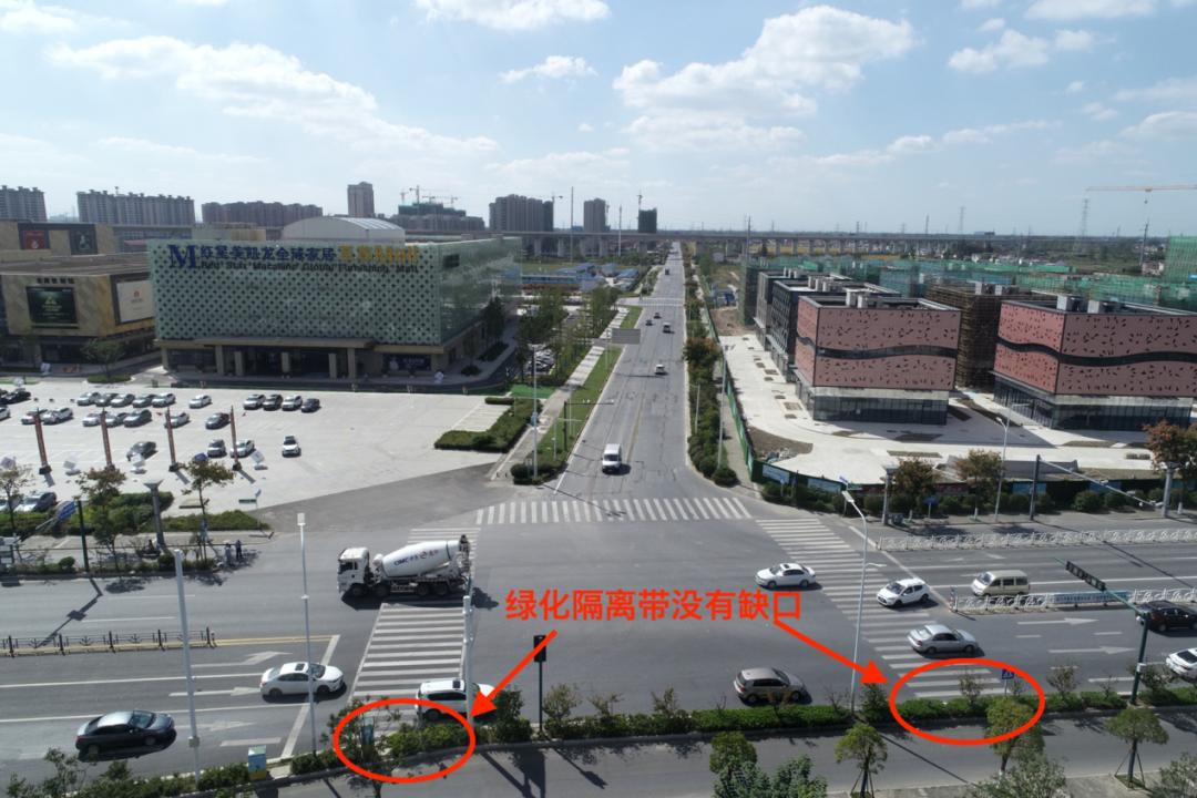 范公路与新风路交叉口交通道路组织有重大变化