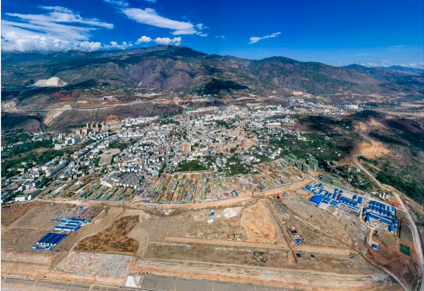 昭通市巧家县 张迪阳 摄项目主要控制点:龙头山枢纽立交,牛栏江,包谷