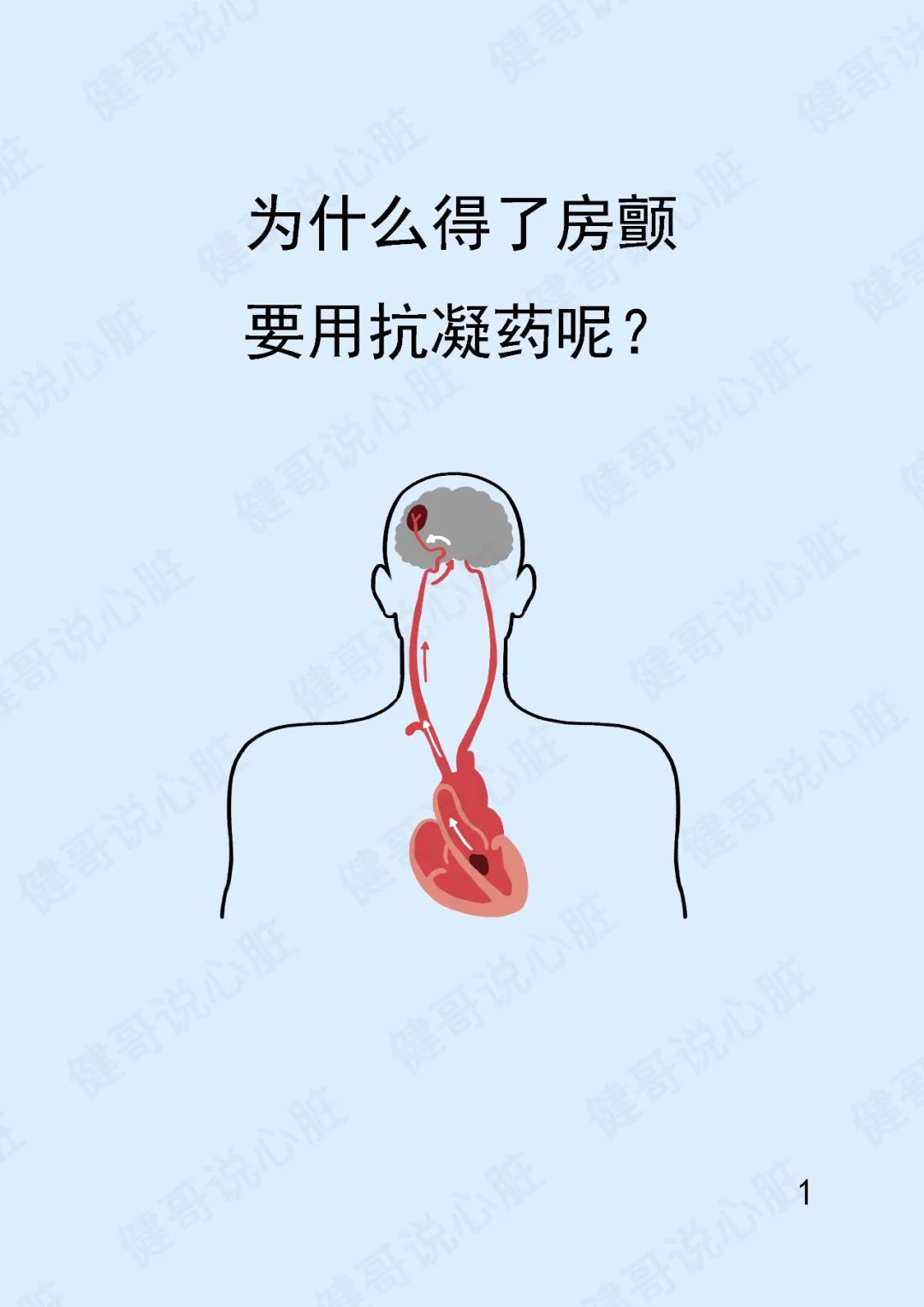 為什麼得了房顫要用抗凝藥呢